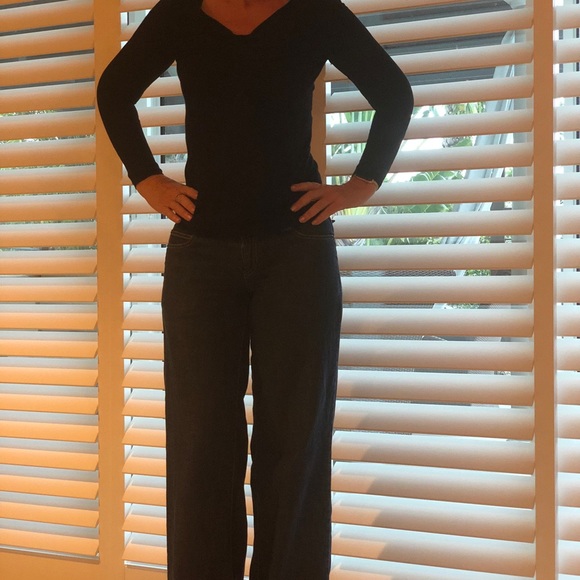 KORS jeans 100% cotton Sz 6 33” inseam - Picture 8 of 9